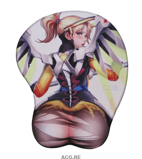 Mercy 3D Anime Butt Mouse Pad Overwatch 3D Butt Mouse Pads - ACG.RE.