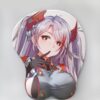 Cute Girl Boobs Mouse Pad Height 4cm 3D Breast Oppai Mouse Pad