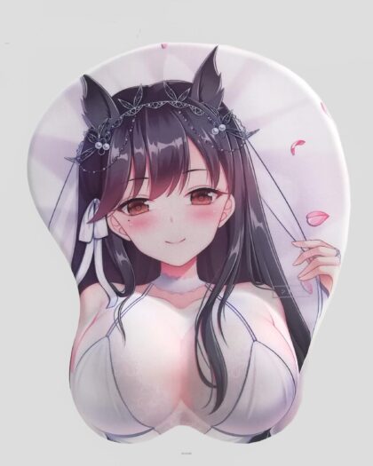 Atag Boobs Mouse Pad Height 4cm Azur Lane 3D Oppai Breast Game Mouse Pad
