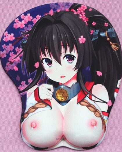 Kantai Collection Yamato Hentai R18 3D Oppai Breast Sexy Mouse Pad