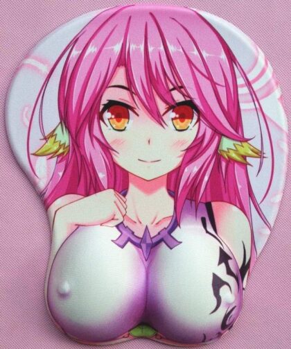 No Game No Life Jibril Hentai R18 3D Oppai Breast Sexy Mouse Pad