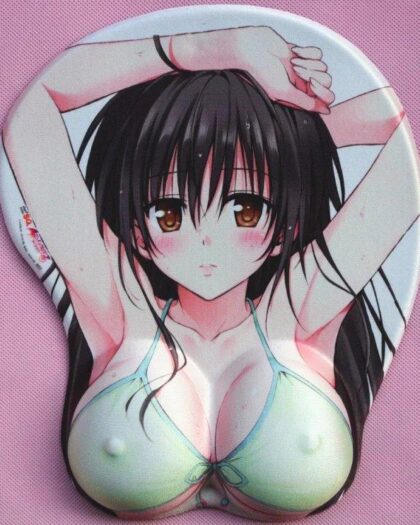 To LOVE-Ru Kotegawa Yui Hentai R18 3D Oppai Breast Sexy Mouse Pad