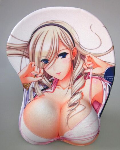 Celia Cumani Aintree Boobs Mouse Pad Height 4cm Walkure Romanze 3D Oppai Breast Anime Mouse Pad