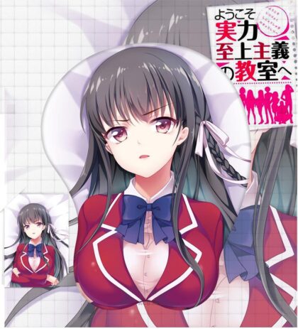 Horikita Suzune Boobs Mouse Pad Classroom of the Elite 3D Oppai Breast Anime Mouse Pad