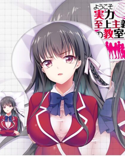 Horikita Suzune Boobs Mouse Pad Classroom of the Elite 3D Oppai Breast Anime Mouse Pad