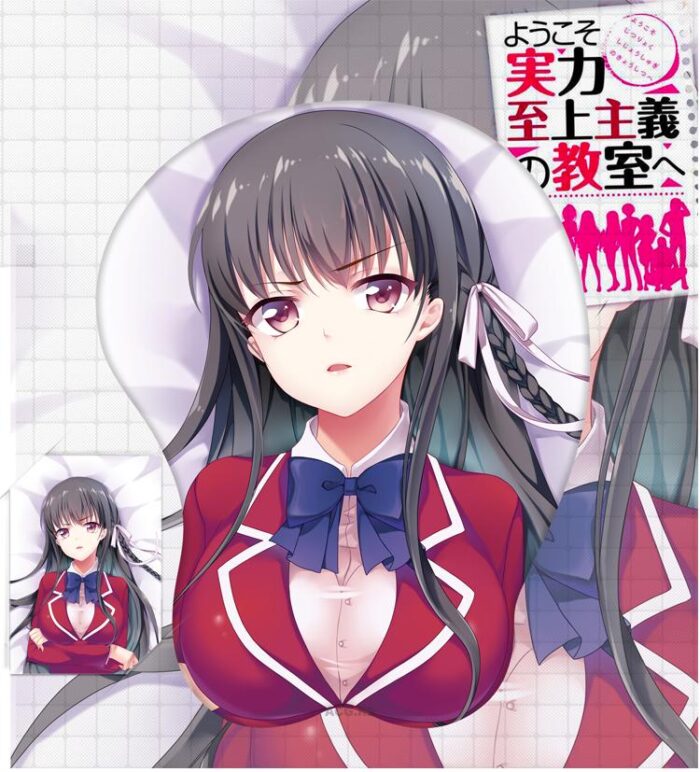 Horikita Suzune Boobs Mouse Pad Classroom of the Elite 3D Oppai Breast Anime Mouse Pad Horikita Suzune Boobs Mouse Pad Classroom of the Elite 3D Oppai Breast Anime Mouse Pad