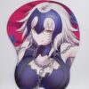 Jeanne d'Arc (Alter) Boobs Mouse Pad Height 4cm FateGrand Order 3D Oppai Breast Game Mouse Pad