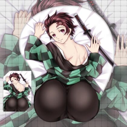 Kamado Tanjirou Butt Mouse Pad Demon Slayer Kimetsu no Yaiba 3D Butt Ass Anime Mouse Pad