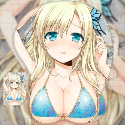 Kashiwazaki Sena Boobs Mouse Pad Haganai 3D Oppai Breast Anime Mouse Pad