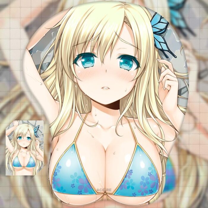 Kashiwazaki Sena Boobs Mouse Pad Haganai 3D Oppai Breast Anime Mouse Pad