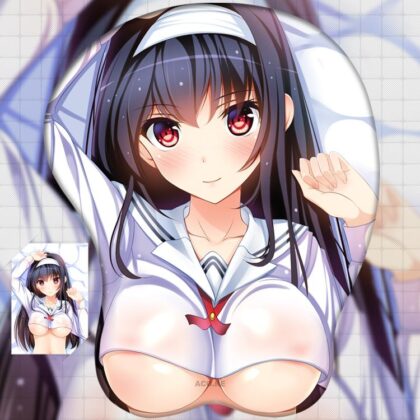 Kasumigaoka Utaha Boobs Mouse Pad Saekano How to Raise a Boring Girlfriend 3D Oppai Breast Anime Mouse Pad