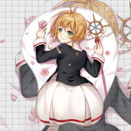 Kinomoto Sakura Butt Mouse Pad Cardcaptor Sakura 3D Butt Ass Anime Mouse Pad