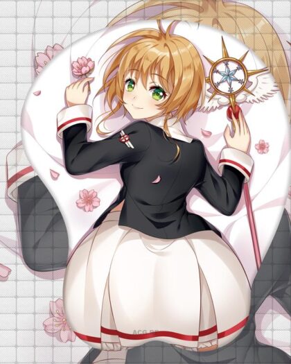 Kinomoto Sakura Butt Mouse Pad Cardcaptor Sakura 3D Butt Ass Anime Mouse Pad