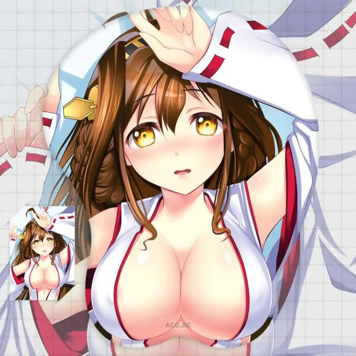 Kongou Boobs Mouse Pad Azur Lane 3D Oppai Breast Anime Mouse Pad Kongou Boobs Mouse Pad Azur Lane 3D Oppai Breast Anime Mouse Pad