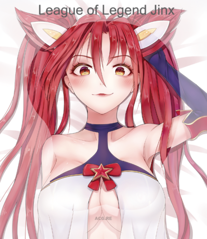 League of Legend Jinx 3D Mouse Pad Jinx Boobs 3D Oppai Mouse Pad