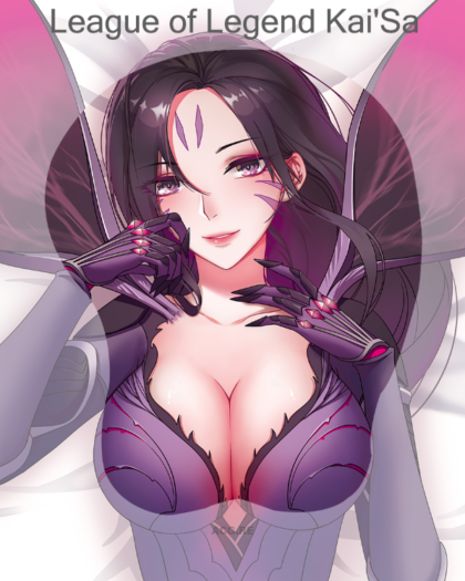 League of Legend Kai'Sa 3D Boobs Mouse Pad Daughter of the Void Boobs 3D Oppai Mouse Pad