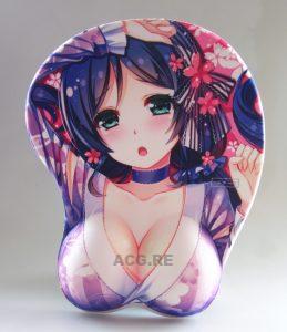 Nozomi Tojo Boobs Mouse Pad Height 4cm Love_Live! 3D Oppai Breast Anime Mouse Pad