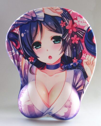 Nozomi Tojo Boobs Mouse Pad Height 4cm Love_Live! 3D Oppai Breast Anime Mouse Pad