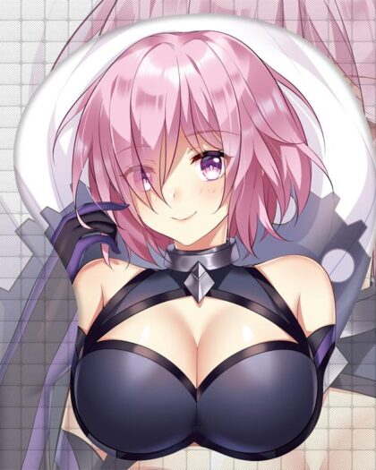 Mash Kyrielight Boobs Mouse Pad Fate Grand Order 3D Oppai Breast Anime Mouse Pad