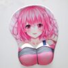 Momo Belia Deviluke Boobs Mouse Pad Height 4cm To Love-Ru Darkness 3D Oppai Breast Anime Mouse Pad