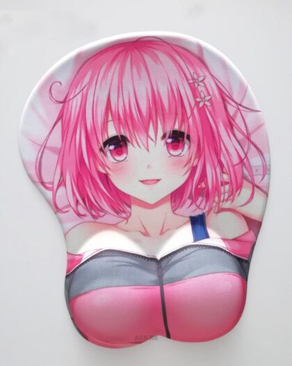 Momo Belia Deviluke Boobs Mouse Pad Height 4cm To Love-Ru Darkness 3D Oppai Breast Anime Mouse Pad