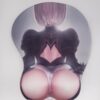2B Butt Mouse Pad Height 4cm Nier Automata 3D Oppai Breast Game Mouse Pad