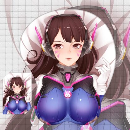 Original Design D.va Boobs Mouse Pad Oerwatc 3D Oppai Breast Anime Mouse Pad