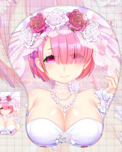 Ram Boobs Mouse Pad ReZero 3D Oppai Breast Anime Mouse Pad