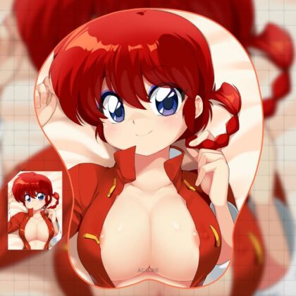 Ranma Boobs Mouse Pad Ranma ½ 3D Oppai Breast Anime Mouse Pad