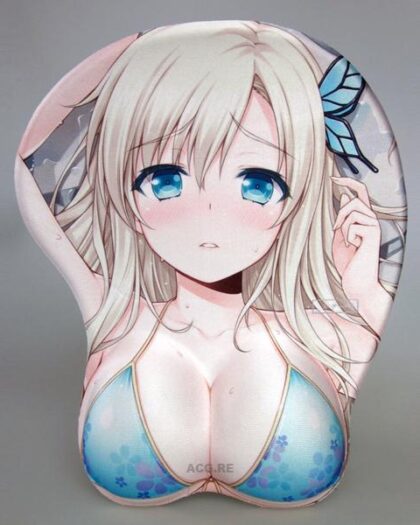 Sena Kashiwazaki Boobs Mouse Pad Height 4cm Haganai 3D Oppai Breast Anime Mouse Pad