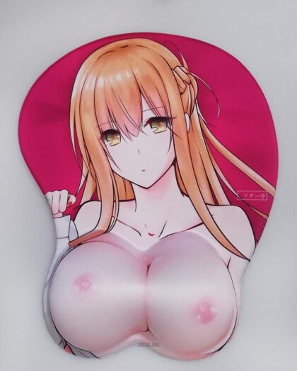 Asuna Boobs Mouse Pad Height 4cm Sword Art Online 3D Oppai Breast Anime Mouse Pad