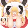 Tenma Gabriel White Butt Mouse Pad Gabriel DropOut 3D Butt Ass Anime Mouse Pad