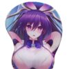 Tohka Yatogami Boobs Mouse Pad Height 4cm Date A Live 3D Oppai Breast Anime Mouse Pad
