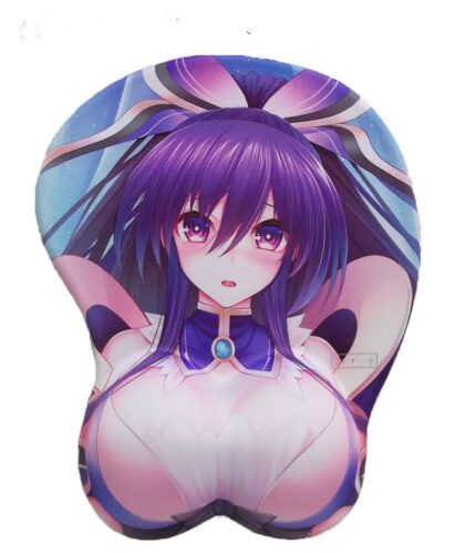 Tohka Yatogami Boobs Mouse Pad Height 4cm Date A Live 3D Oppai Breast Anime Mouse Pad