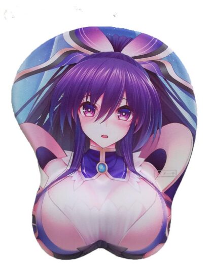 Tohka Yatogami Boobs Mouse Pad Height 4cm Date A Live 3D Oppai Breast Anime Mouse Pad