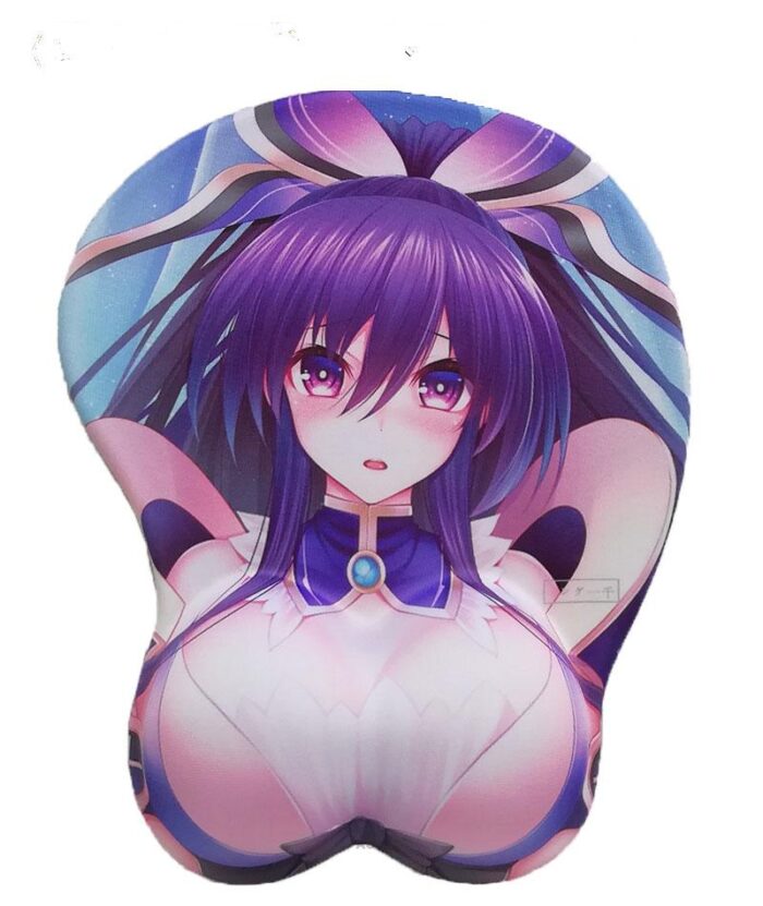 Tohka Yatogami Date A Live Tohka Yatogami Boobs Mouse Pad Height 4cm Date A Live 3D Oppai Breast Anime Mouse Pad