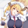 Tohru Boobs Mouse Pad Miss Kobayashi's Dragon Maid 3D Oppai Breast Anime Mouse Pad