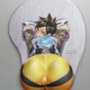 Tracer Butt Mouse Pad Height 4cm Overwatch 3D Butt Game Mouse Pads