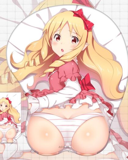 Yamada Elf Butt Mouse Pad Eromanga Sensei 3D Butt Ass Anime Mouse Pad