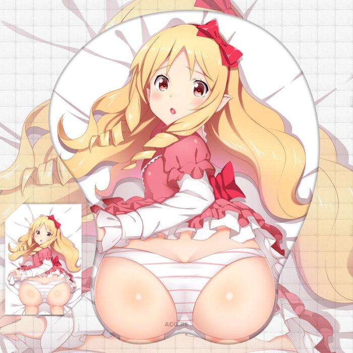 Yamada Elf Butt Mouse Pad Eromanga Sensei 3D Butt Ass Anime Mouse Pad