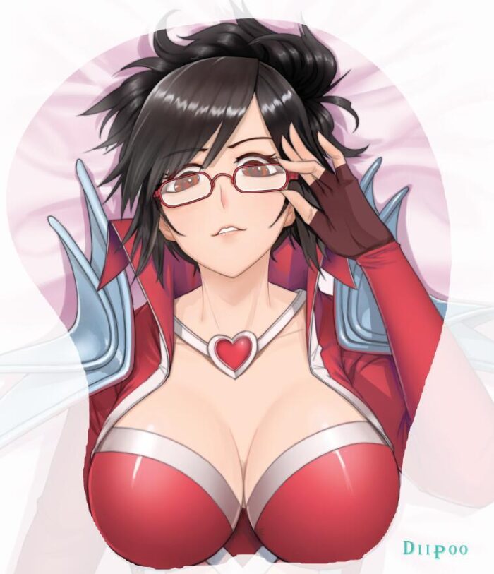 The Night Hunter Vayne 3D Oppai Mouse Pad