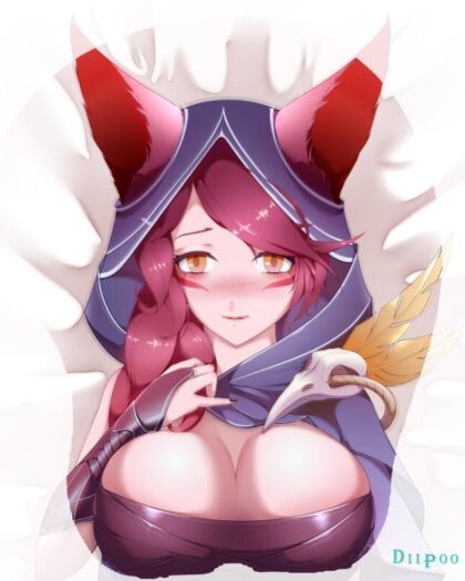 The Rebel Xayah 3D Oppai Mouse Pad