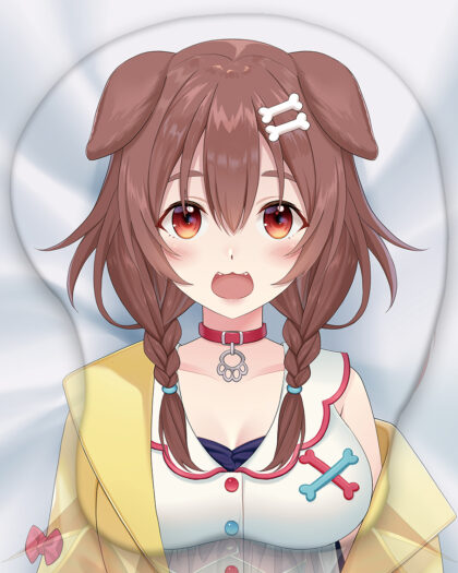 Inugami Korone 3D Oppai Mouse Pad