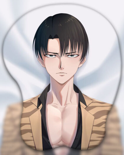 Levi Ackerman 3D Chest Muscle Mouse Pad