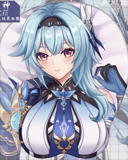 Genshin Impact Eula 3D Mouse Pad