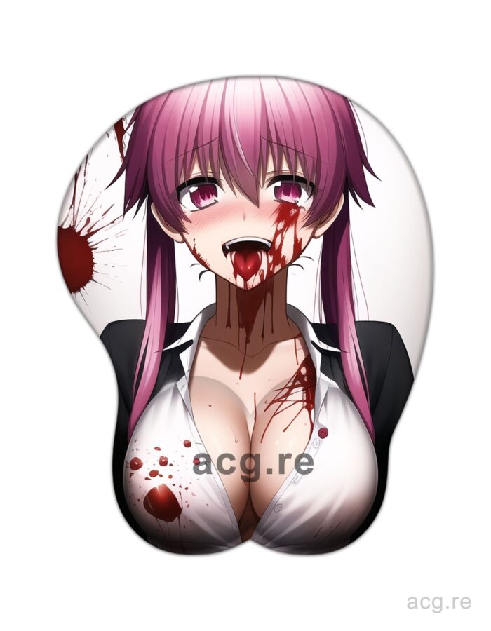 Yuno Gasai Oppai Mousepad Future Diary