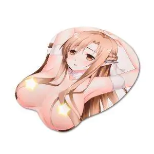 Asuna Mouse Pad Yuuki Asuna Mouse Pad Asuna 3D Boob Mouse Pad