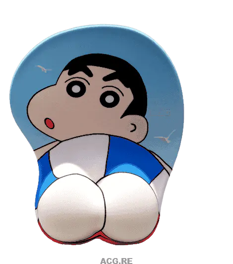 Crayon Shin-chan 3D Butt Mousepad