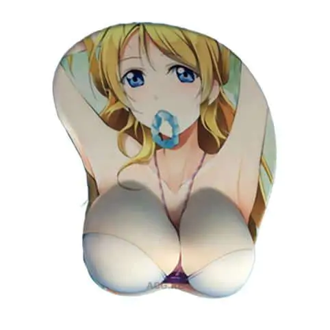 Eli Ayase 3D Anime Boobs Mouse Pad Love Live 3D Breast Oppai Mouse Pads