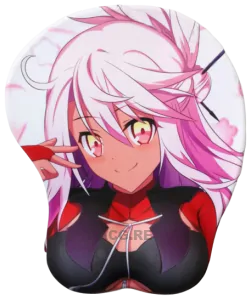 Fate Grand Order FGO Chloe von Einzbern 3D Oppai Breast Game Mouse Pad